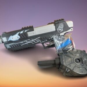 Black and Gray Electric Water Gun